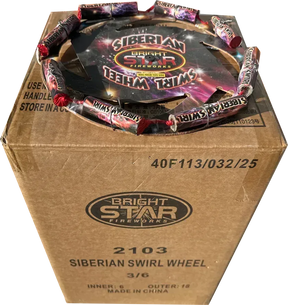 18x Siberian Swirl case deal by Bright Star