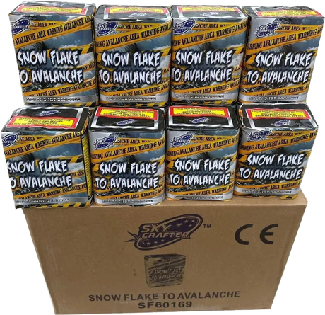 20x Snowflake To Avalanche case deal by Brothers Pyrotechnics