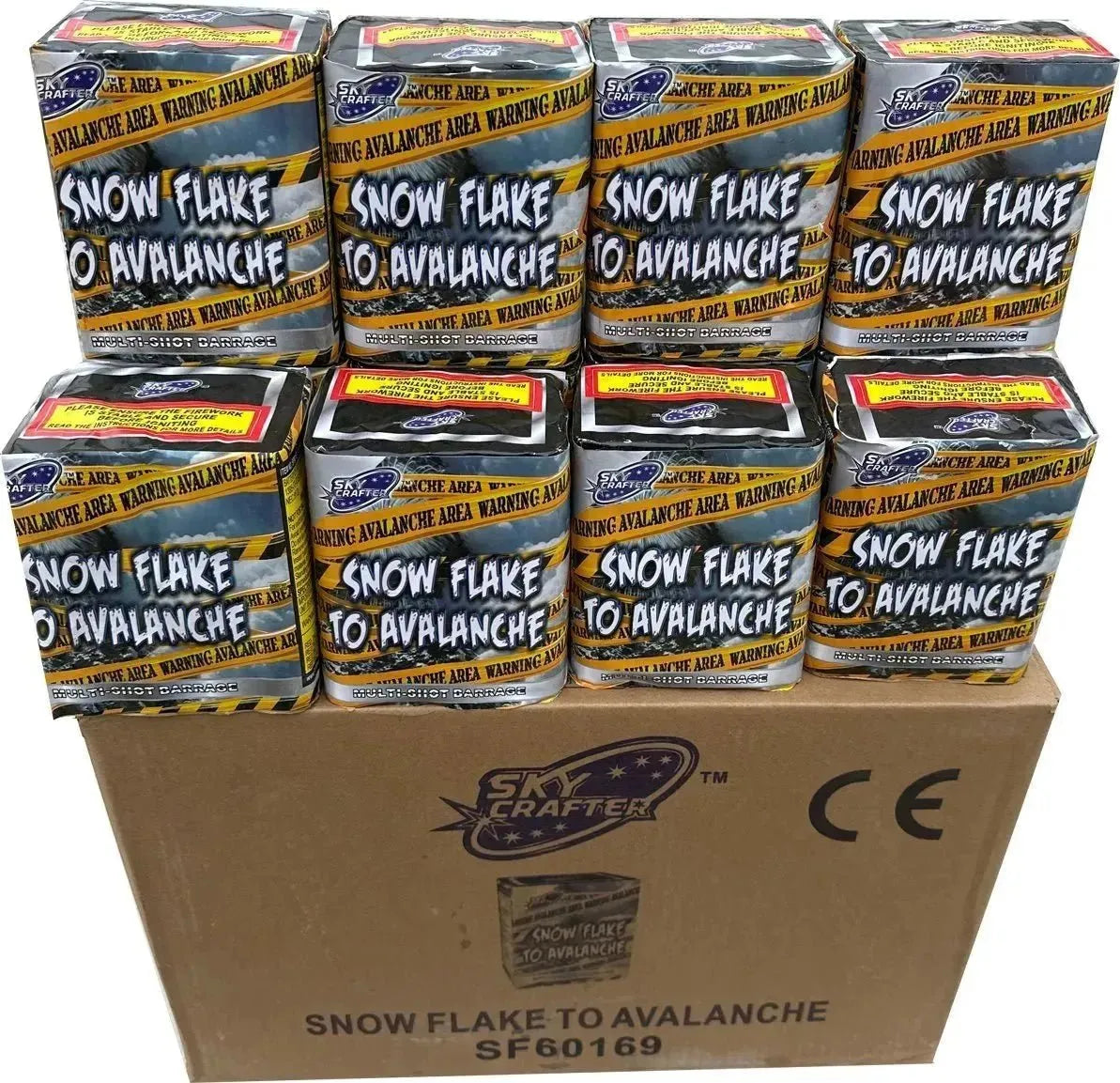 20x Snowflake To Avalanche case deal by Brothers Pyrotechnics