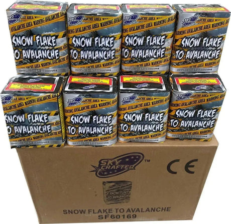 20x Snowflake To Avalanche case deal by Brothers Pyrotechnics