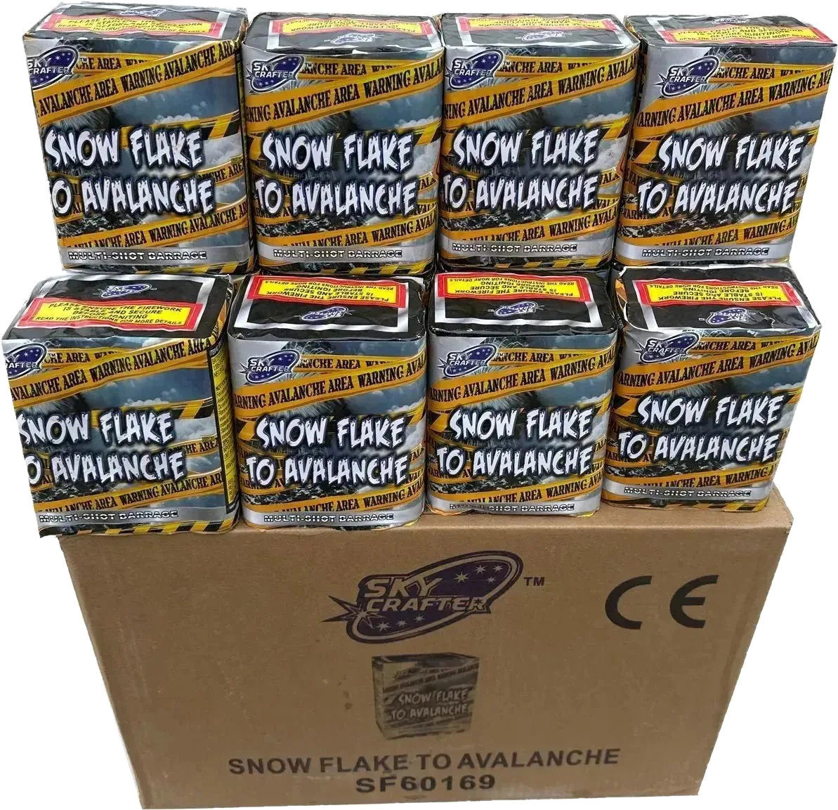 20x Snowflake To Avalanche case deal by Brothers Pyrotechnics