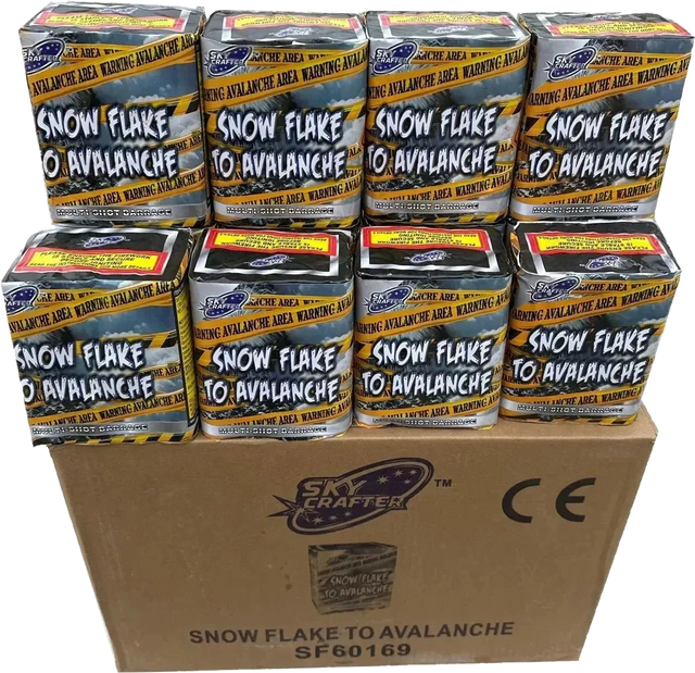 20x Snowflake To Avalanche case deal by Brothers Pyrotechnics