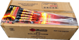 24x Solar Storm trade case of 24 F2 rocket packs by Cube Fireworks