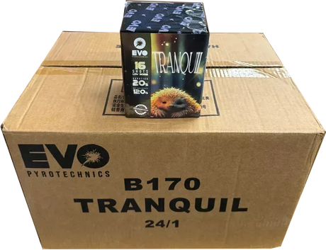 24x Tranquil case deal by Evolution Fireworks