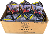 24x Troll firework cake by Gemstone