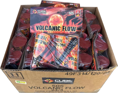 24x Volcanic Flow case deal by Cube Fireworks
