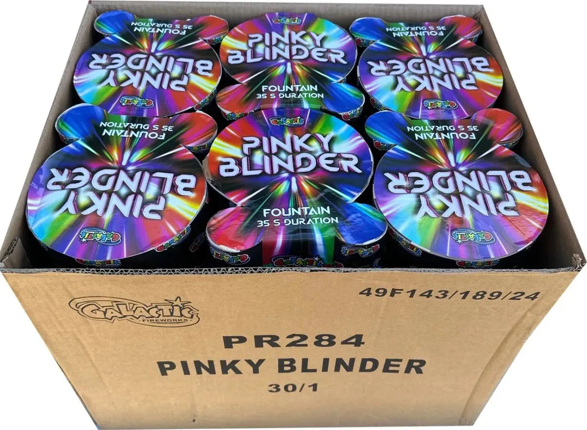 30x Pinky Blinder case deal by Galactic Fireworks