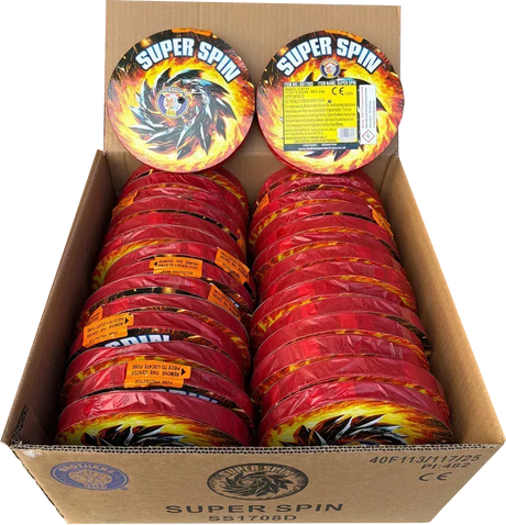 30x Super Spin case deal by Brothers Pyrotechnics