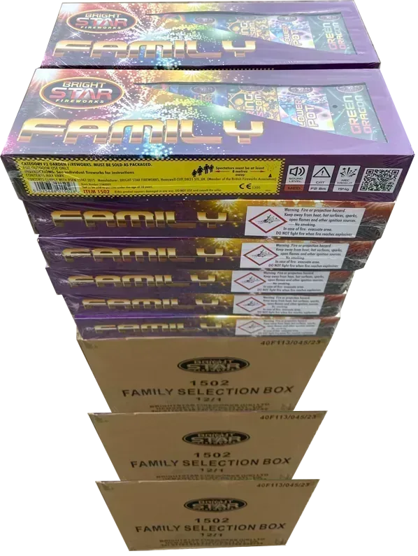 36x Family Box case deal by Bright Star