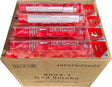 36x Red Handheld Smoke Grenade case (Cube Fireworks), bulk pack for photographers, events and paintball
