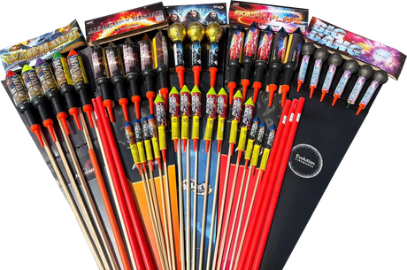 39 Steps To Heaven 39-rocket F3 pack by Galactic Fireworks