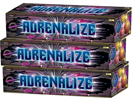 3x Adrenalize case deal by Primed Pyrotechnics