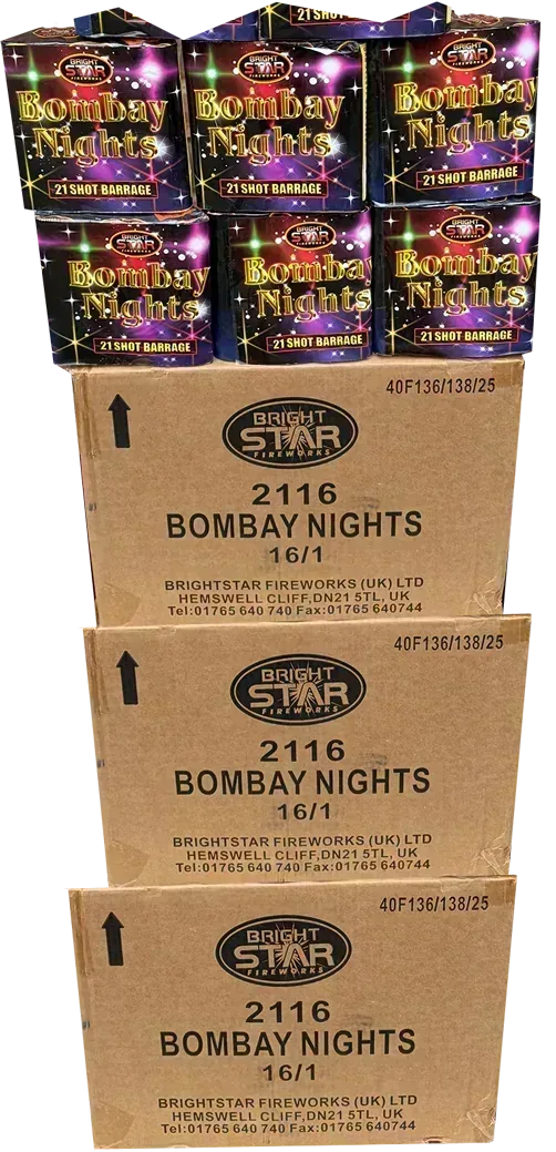 48x Bombay Nights case deal by Bright Star