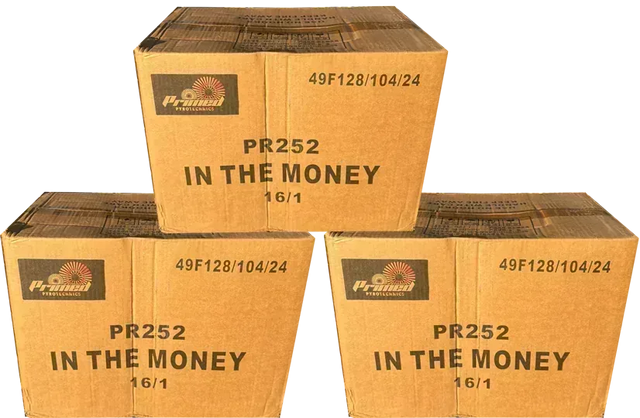 48x In The Money Cases case deal by Primed Pyrotechnics