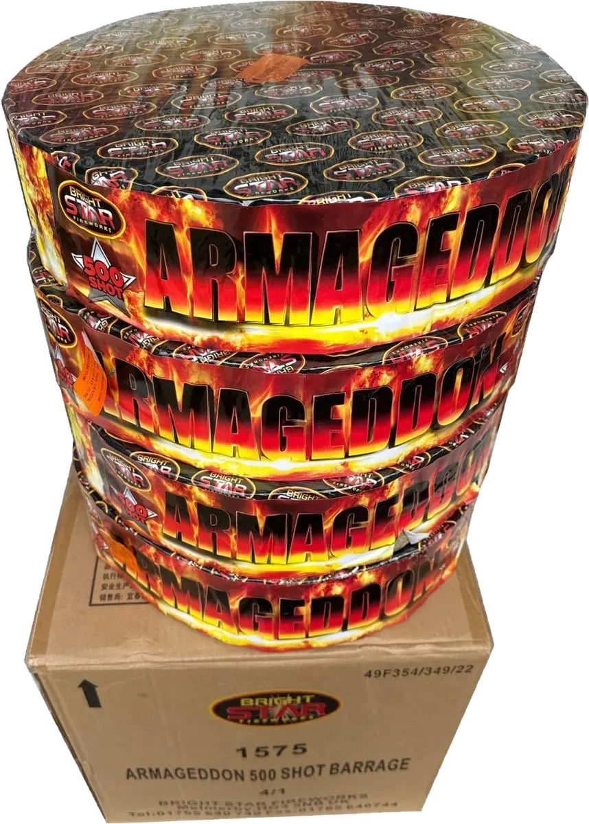 4x Armageddon 500 case deal by Bright Star