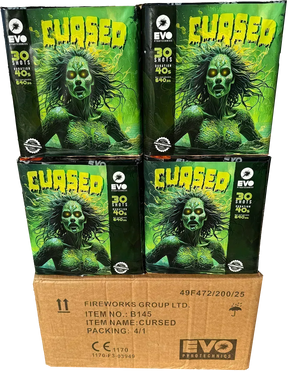 4x Cursed case deal by Evolution Fireworks