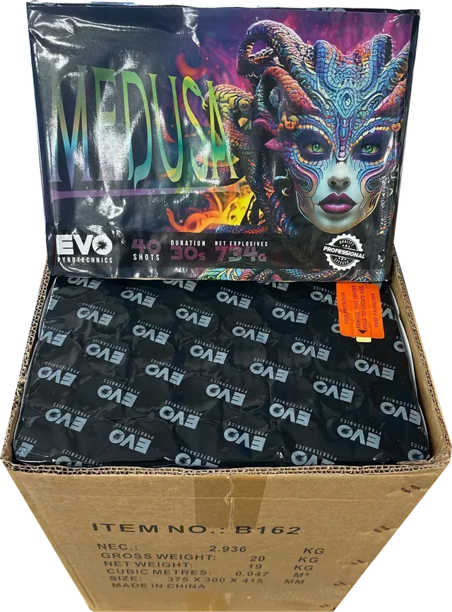 4x Medusa case deal by Evolution Fireworks