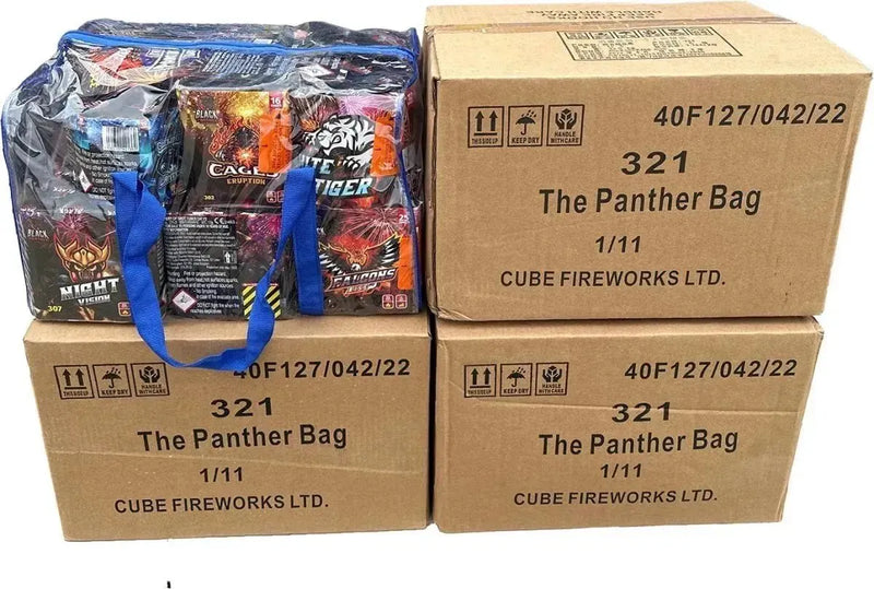 4x Panther Bag by Cube Fireworks