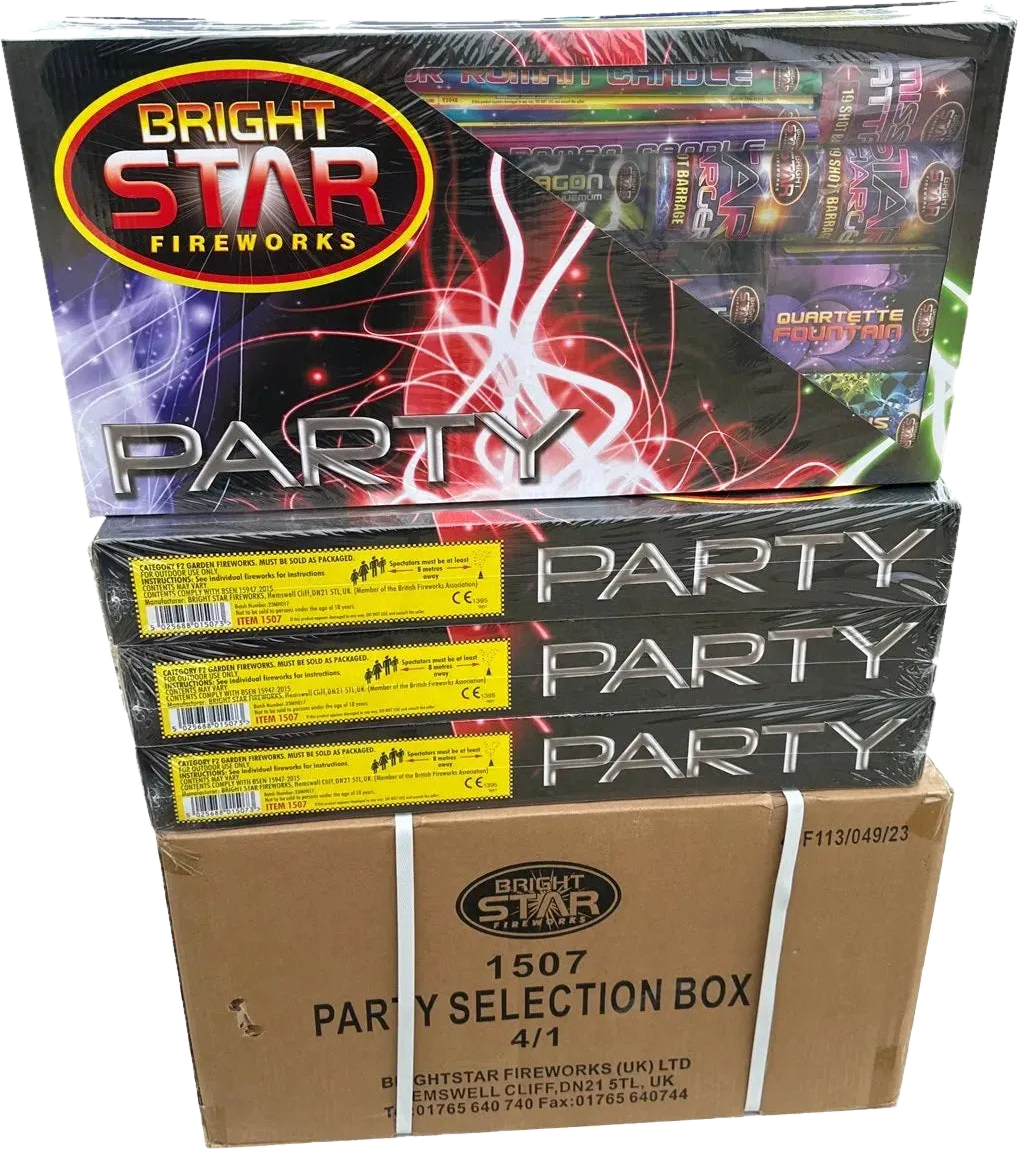 4x Party Box case deal by Bright Star