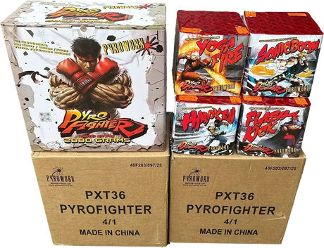 4x Pyro Fighter case deal by Pyroworx