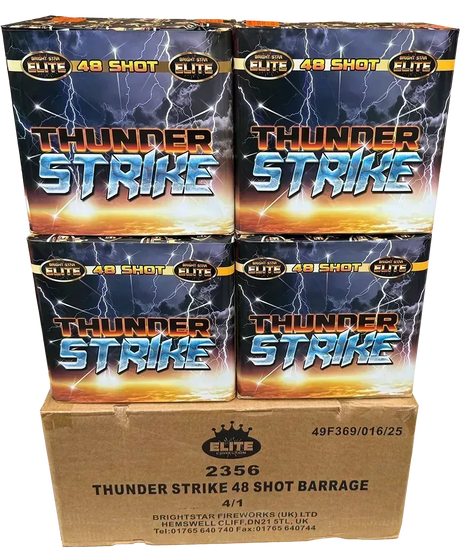 4x Thunder Strike case deal by Bright Star