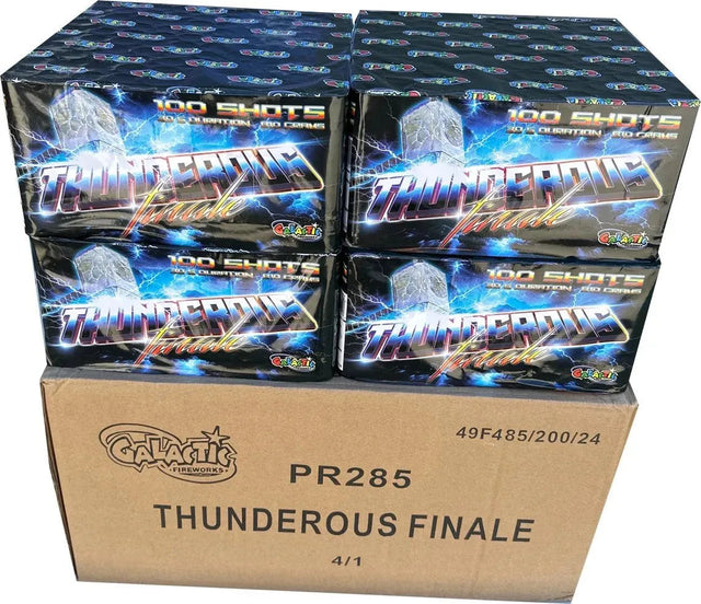 4x Thunderous Finale case deal by Galactic Fireworks