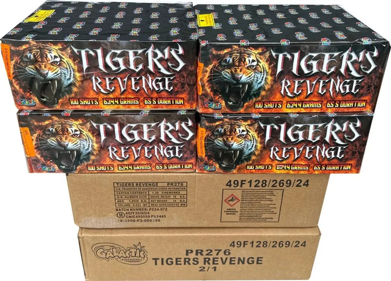 4x Tigers Revenge by Galactic Fireworks