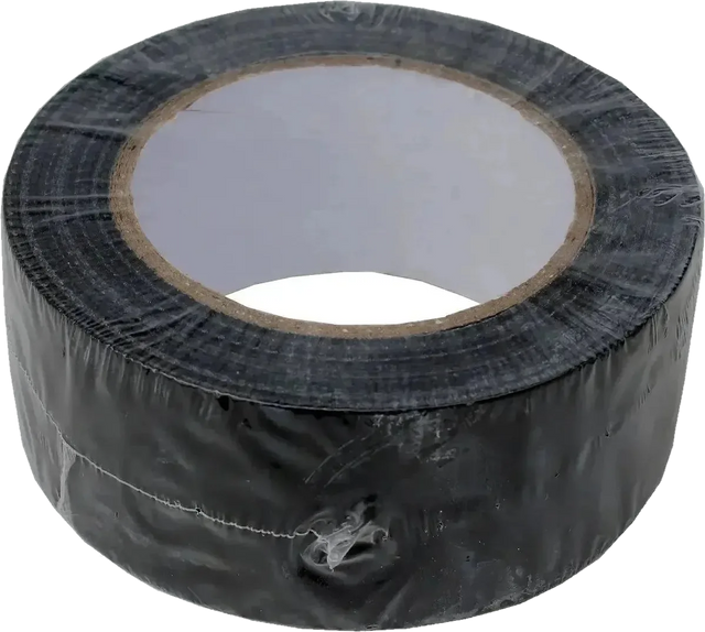 50 metre roll of heavy-duty black gaffa tape for firework displays