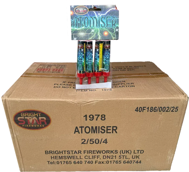 50x Atomiser case deal by Bright Star