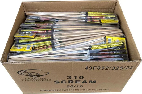 50x Scream Rockets case deal by Gemstone