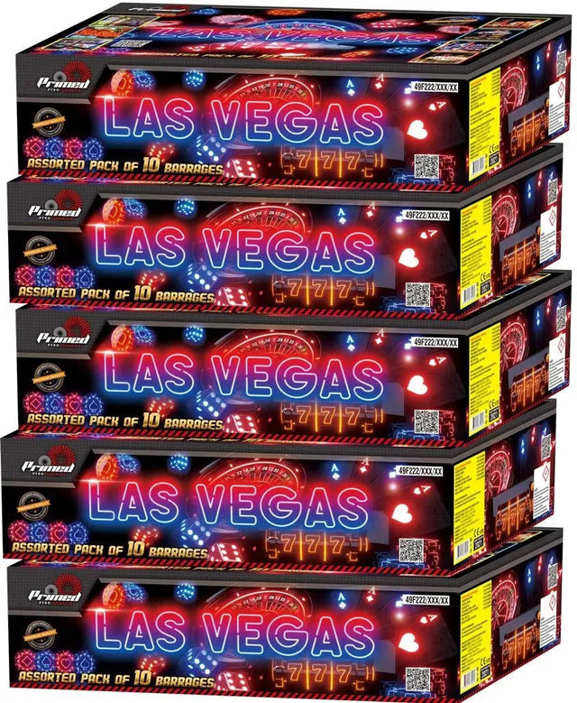 5x Las Vegas Crate case deal by Primed Pyrotechnics