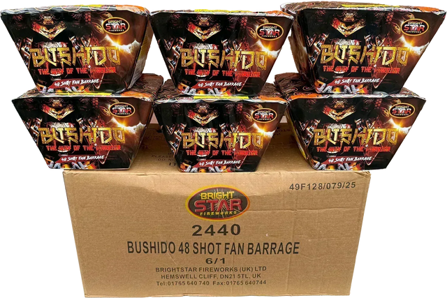6x Bushido case deal by Bright Star
