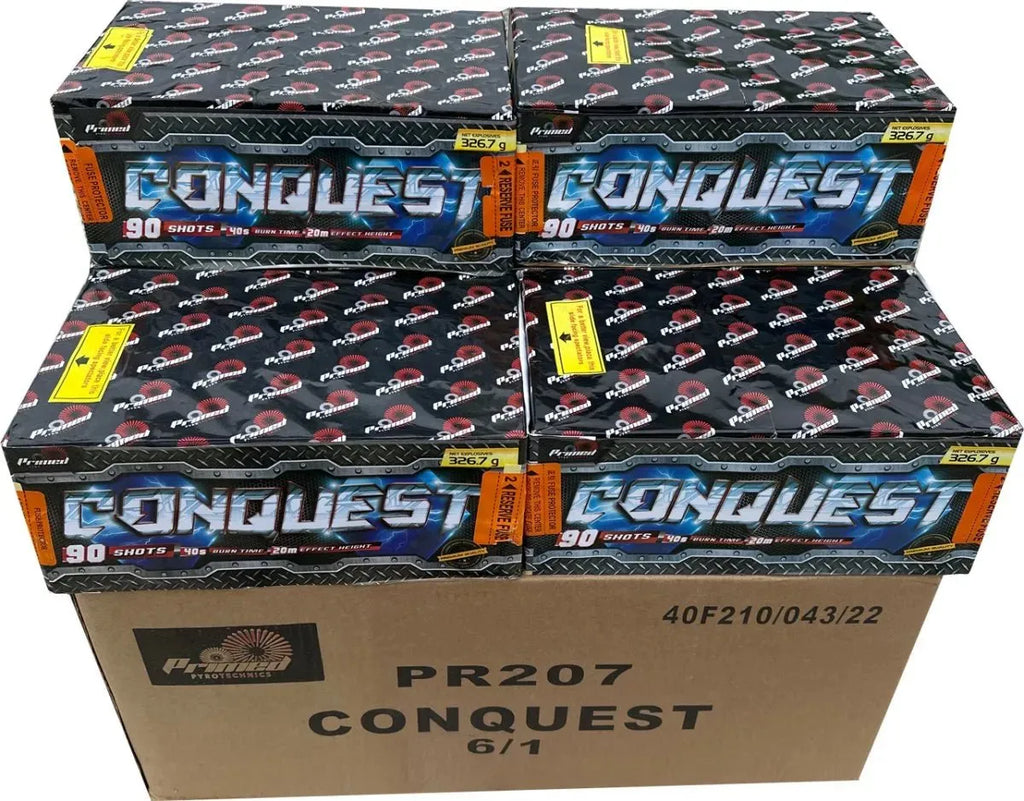 6x Conquest by Primed Pyrotechnics