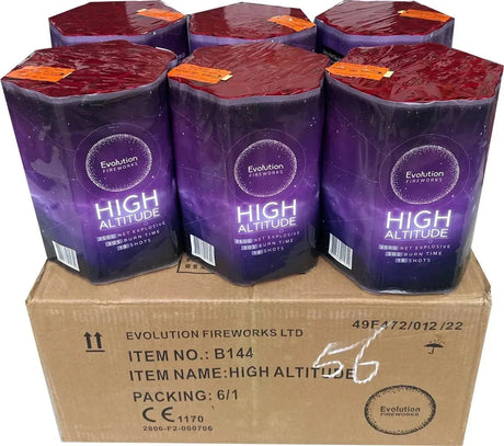 6x High Altitude case deal by Evolution Fireworks