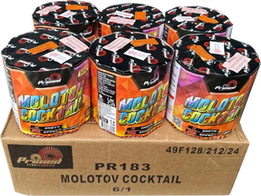 6x Molotov Cocktail case deal by Primed Pyrotechnics