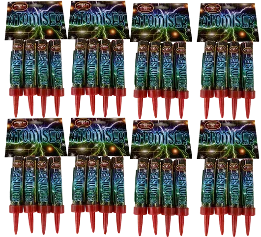 8x Atomiser roman candle multipack by Galactic Fireworks