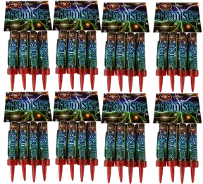 8x Atomiser roman candle multipack by Galactic Fireworks