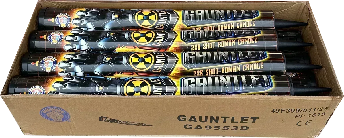 8x Gauntlet case deal by Brothers Pyrotechnics