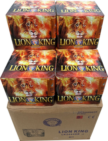 8x Lion King case deal by Brothers Pyrotechnics