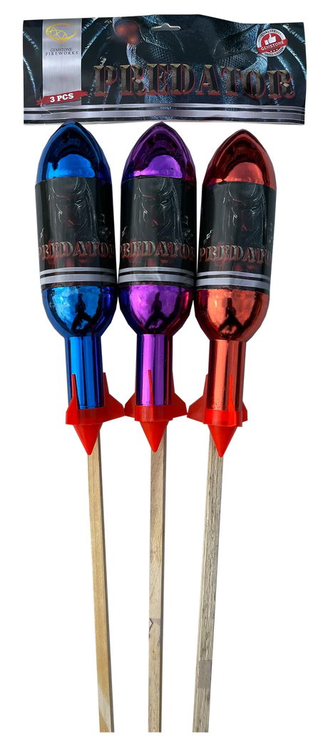 8x Predator Rockets rocket by Gemstone