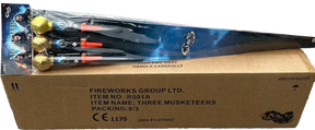 8x The Three Musketeers case deal by Galactic Fireworks