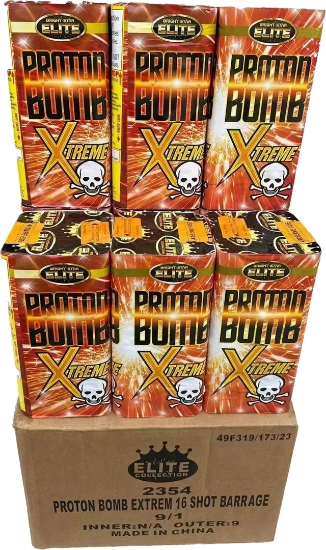 9x Proton Bomb case deal by Bright Star