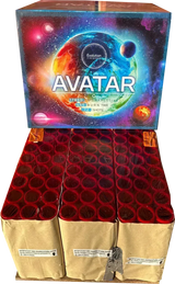 Avatar 72-shot compound firework by Evolution Fireworks
