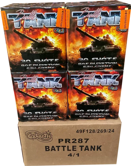 4x Battle Tank case deal by Galactic Fireworks