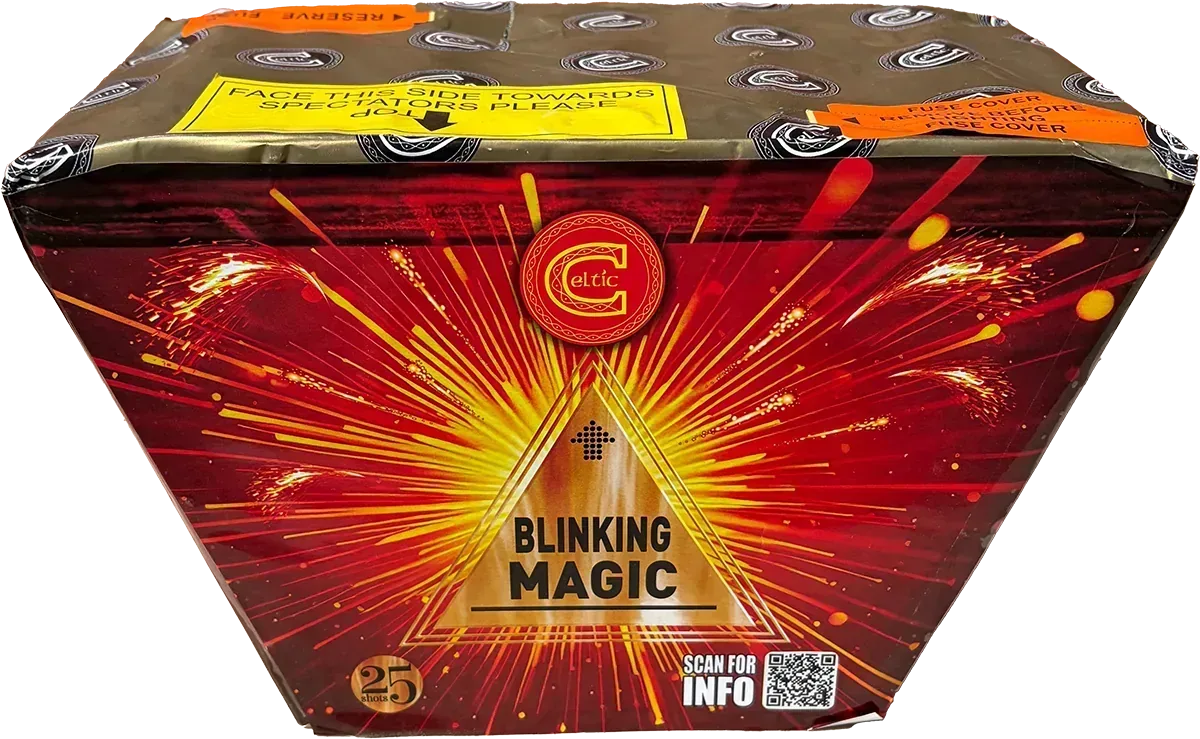 Blinking Magic firework by Celtic