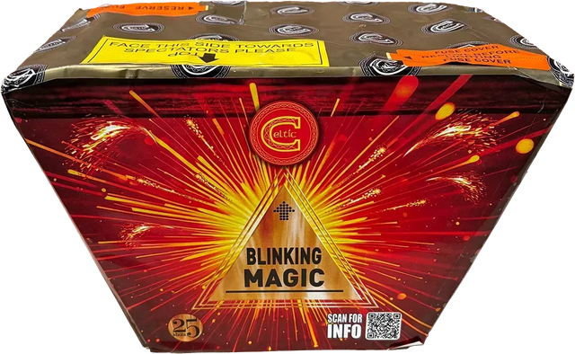 Blinking Magic firework by Celtic