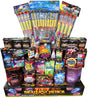 Bonfire Night Bonanza fireworks pack: 48-shot display with rockets, cakes, fountains and 30 colour sparklers.