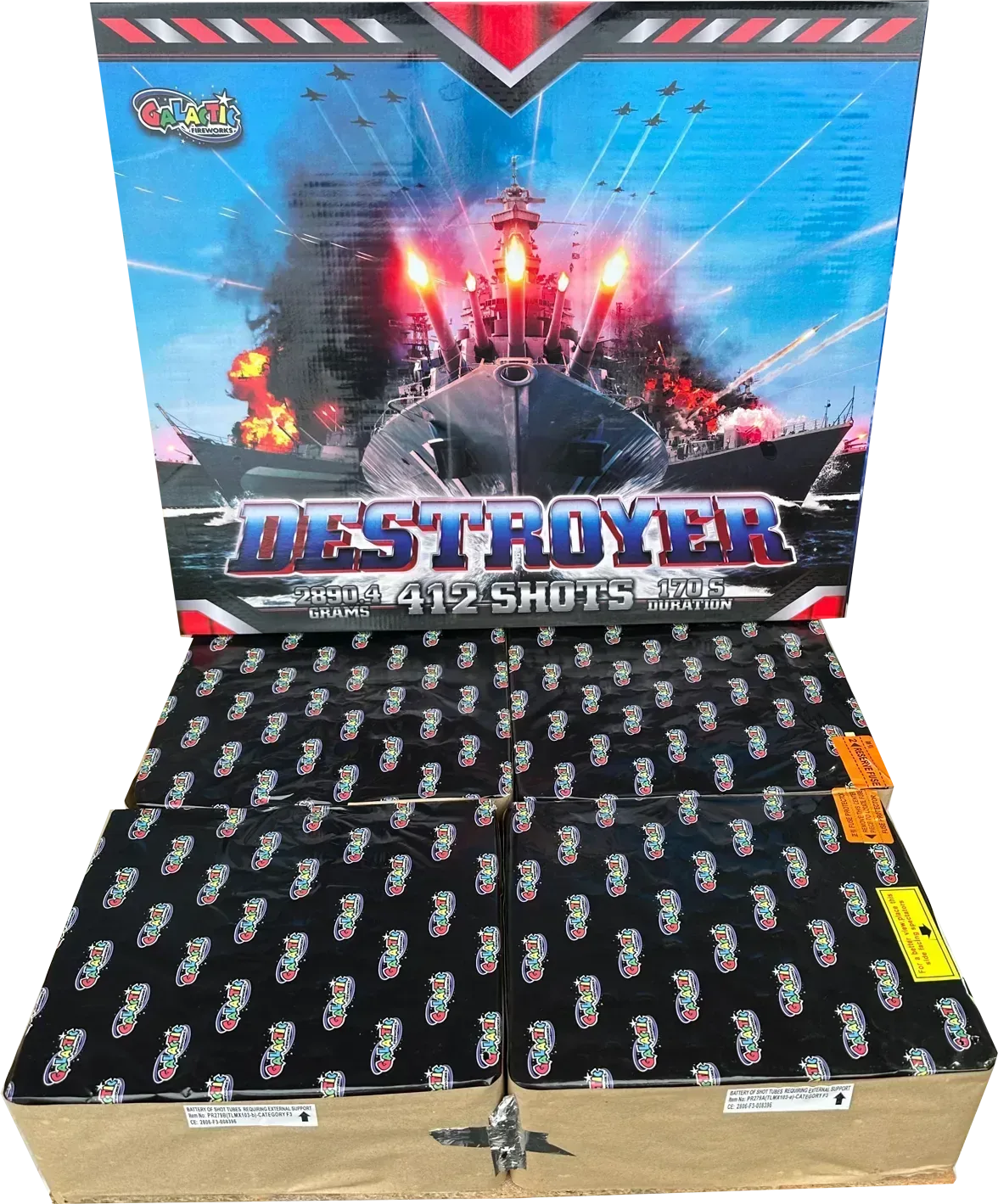 Destroyer firework by Galactic Fireworks