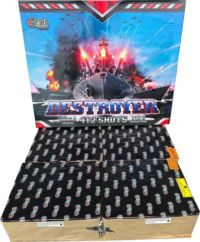 Destroyer firework by Galactic Fireworks
