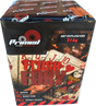 Flush Fury 16-shot F2 cake firework by Primed Pyrotechnics
